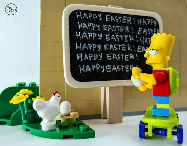 Bart wishes Happy Easter